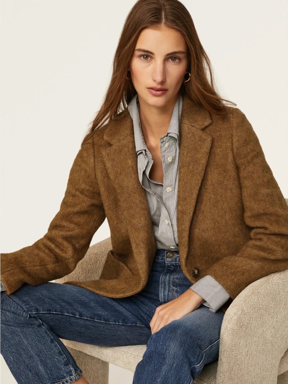 Madewell Bouclé Larsen Blazer - Picture 4 of 9